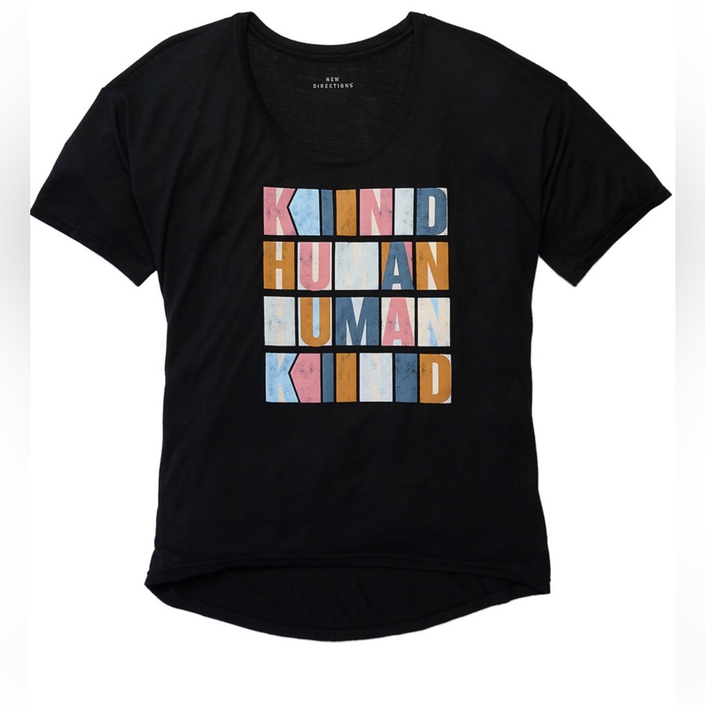NWT Women’s New Directions Kind Human T Shirt